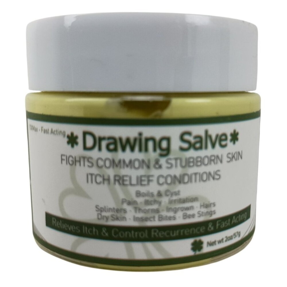 Drawing Salve Fights Common & Stubborn Skin Itch Relief Conditions 2oz